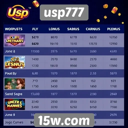 Comparação de jogos disponíveis no usp777 com concorrentes